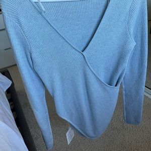 Lululemon wrap it back top